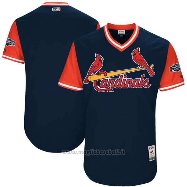 Maglia Baseball Uomo St. Louis Cardinals Players Weekend 2017 Personalizzate Blu
